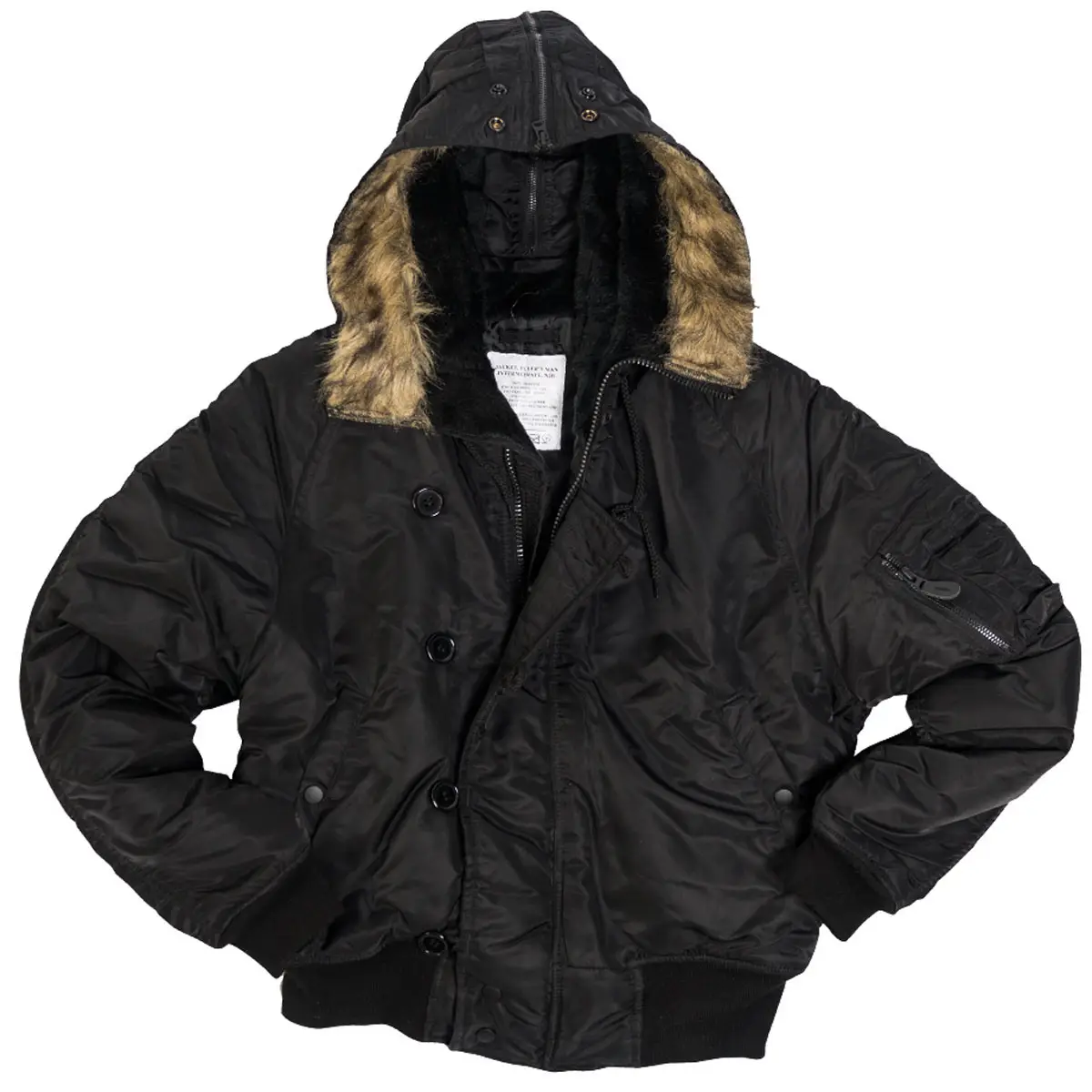 US N2B Fliegerjacke schwarz