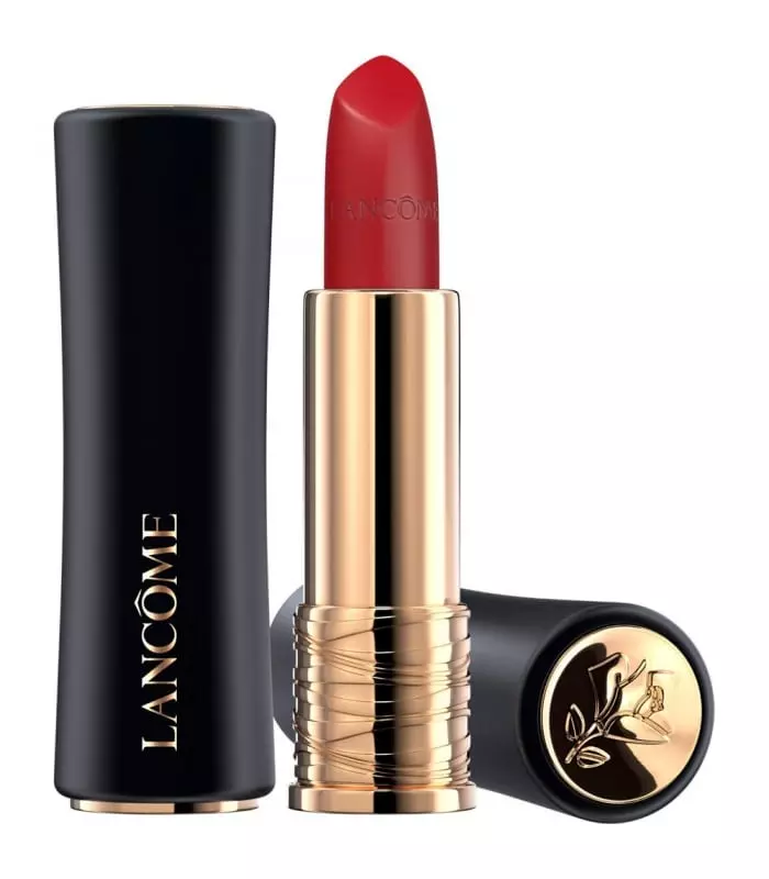L'ABSOLU ROUGE DRAMA MATTE Rouge à lèvres mat poudré, tenue & confort longue durée