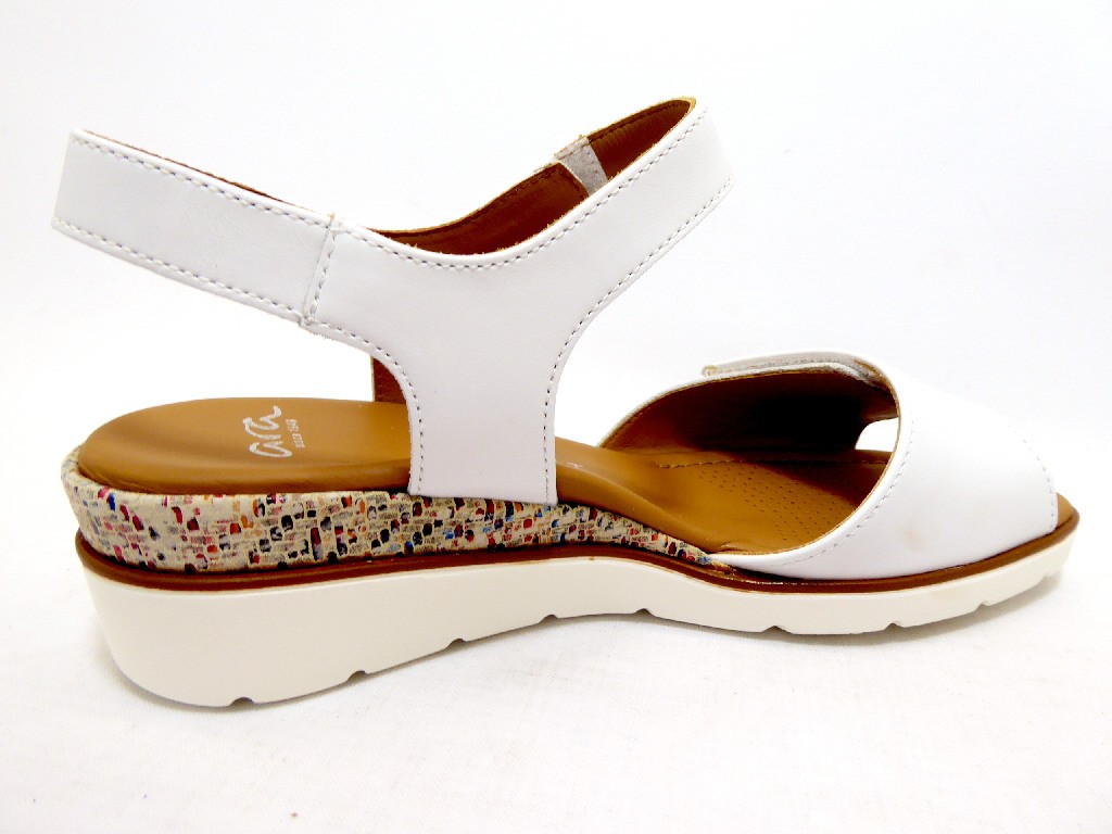 ARA Keilsandalen weiss