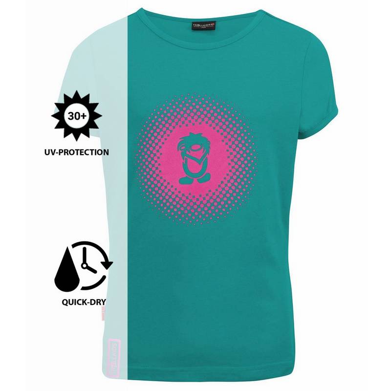 Trollkids Logo T-Shirt Mädchen
