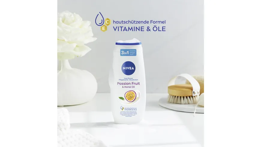 NIVEA Pflegedusche Passion Fruit & Monoi Oil 250 ml