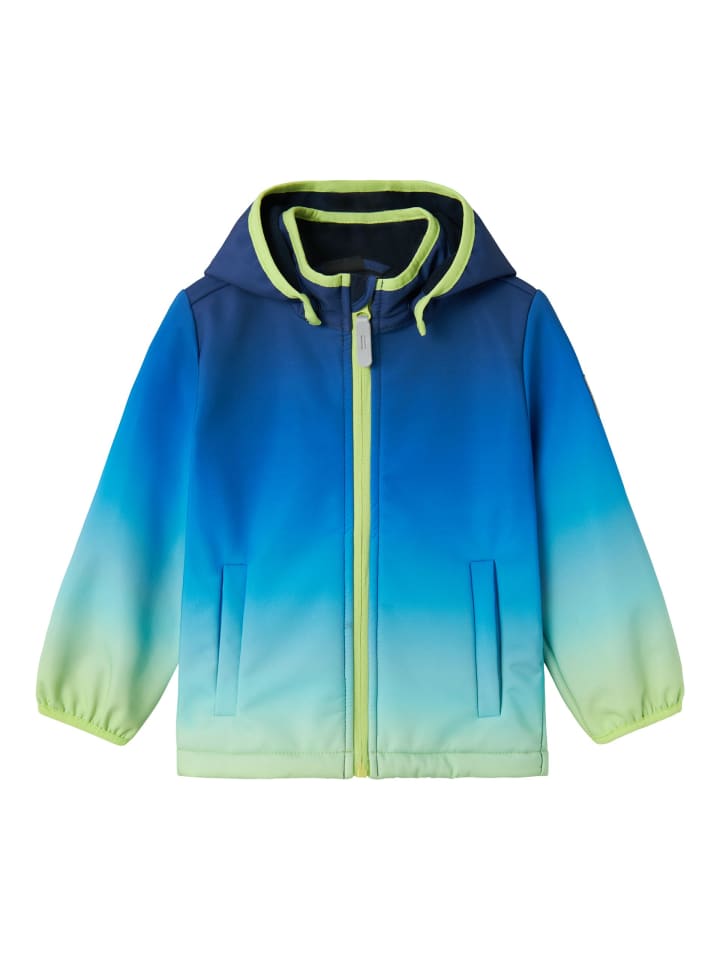 name it Softshelljacke NMMMALTA05 SOFTSHELL JACKET in azure blue günstig kaufen
