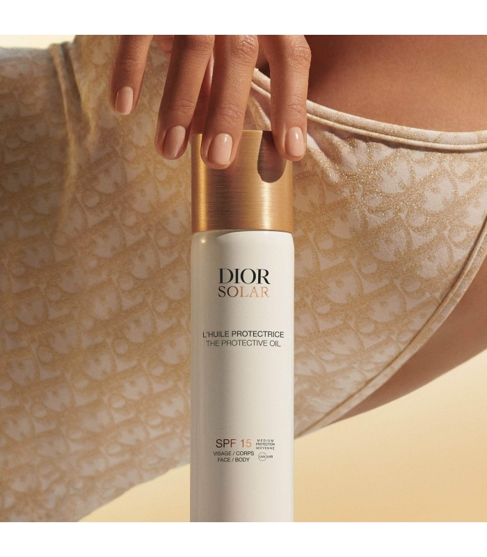 DIOR SOLAR-L'Huile Protectrice Visage et Corps SPF 15 - Huile solaire Spray solaire