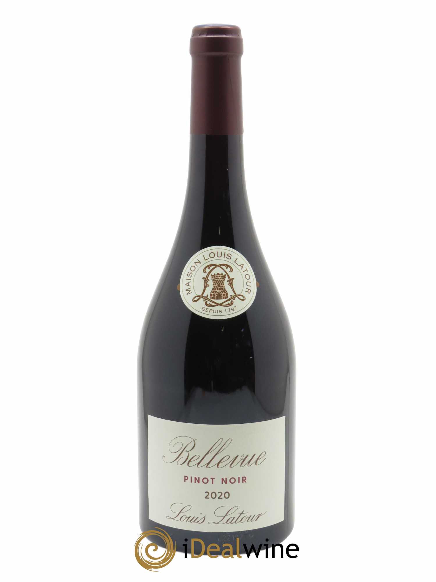 IGP Pays du Var (Vin de Pays du Var) Domaine de Valmoissine Bellevue Pinot Noir Louis Latour  2020 - Lot de 1 Bouteille