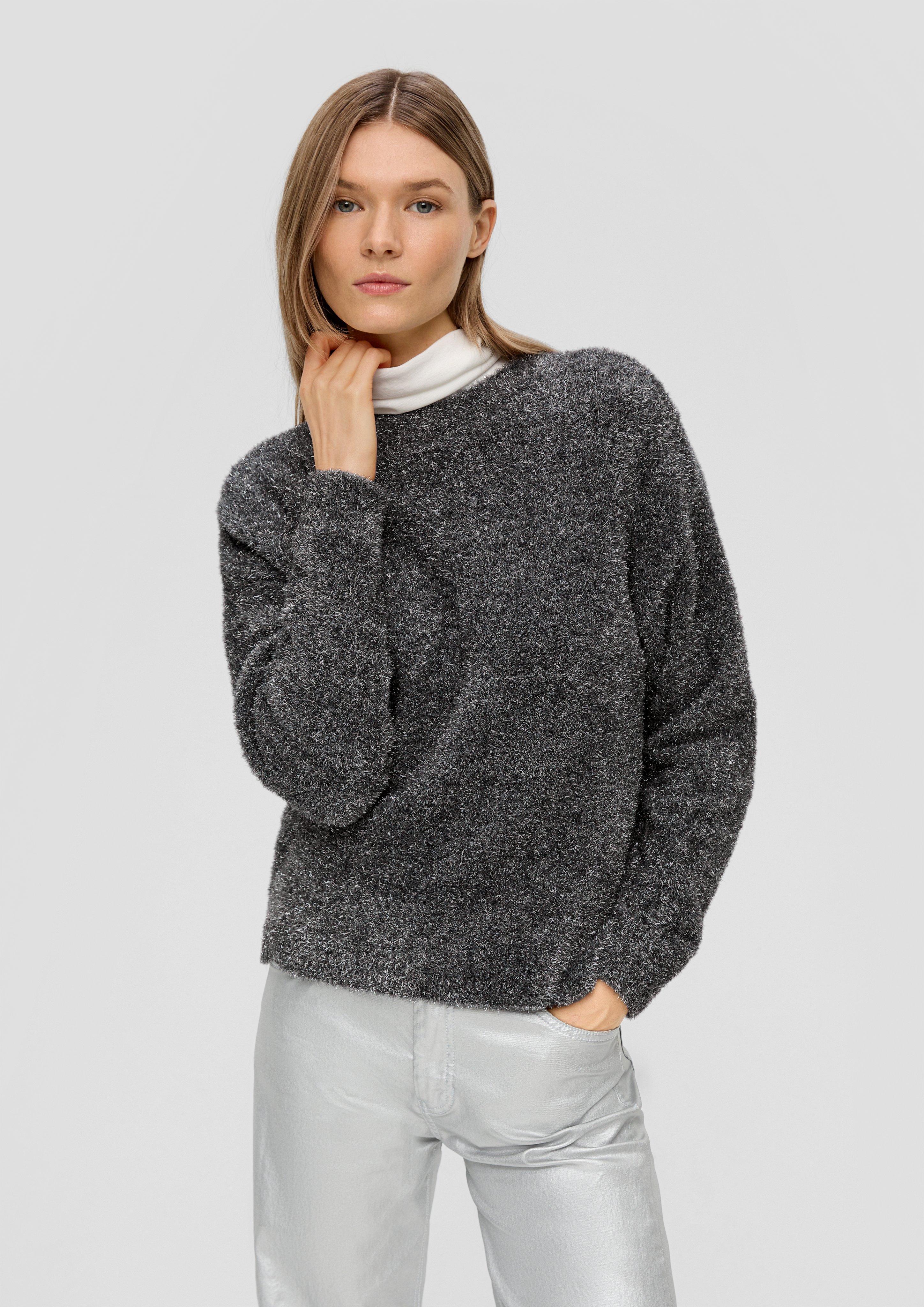 Strickpulli aus Effektgarn  2139116-9722