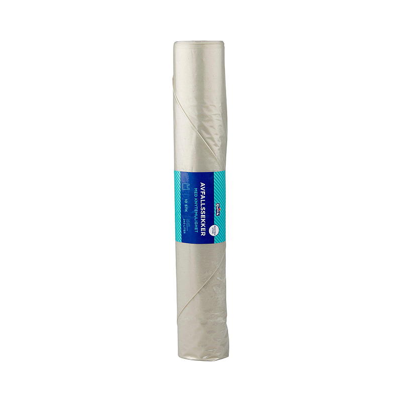 Quick Avfallsekk 240 l 10-pk, transparent