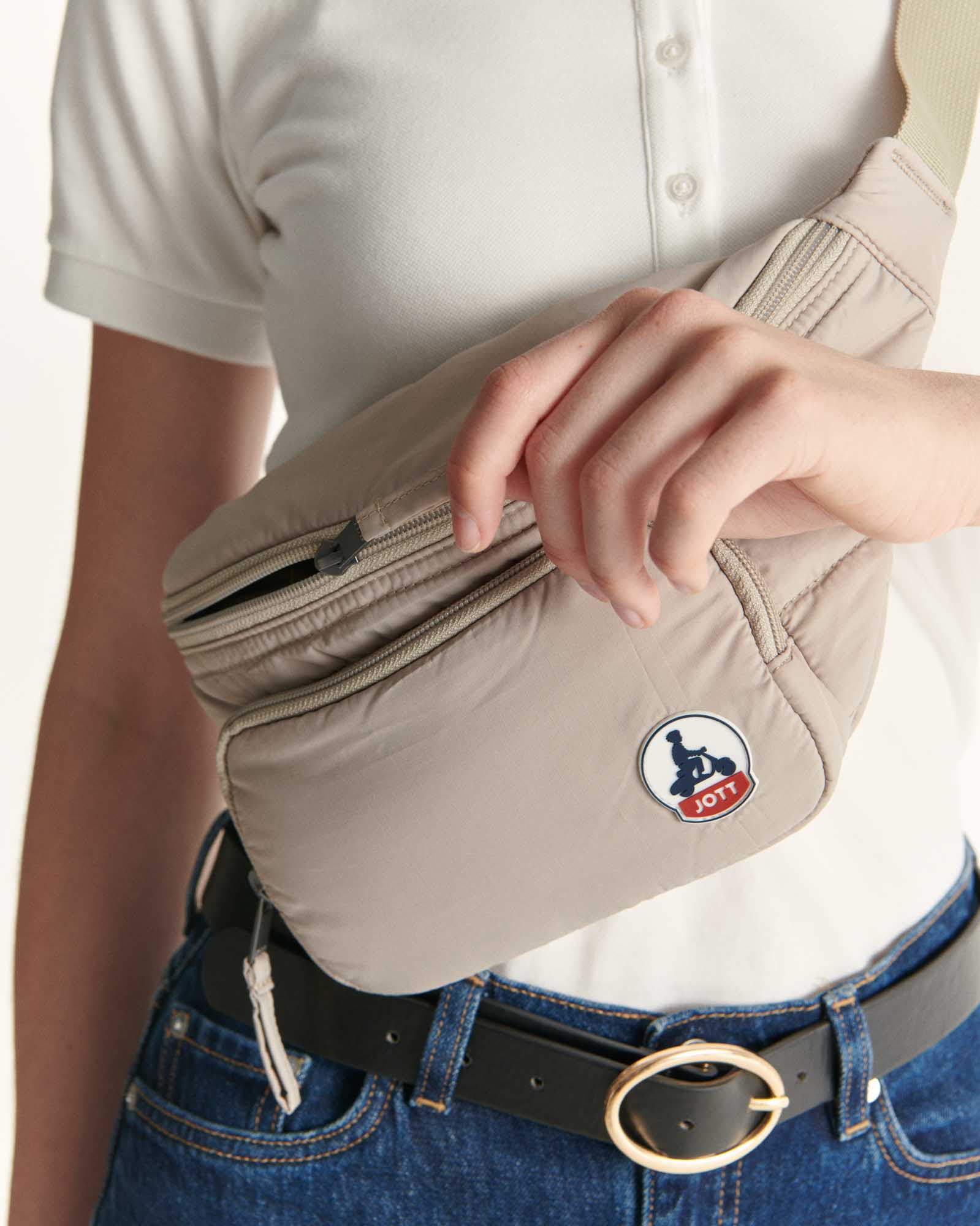 Banane bi-matière Beige Dena 2.0