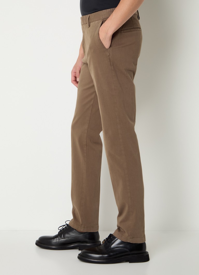 Pantaloni chino slim fit Boggi Milano cu buzunare interioare
