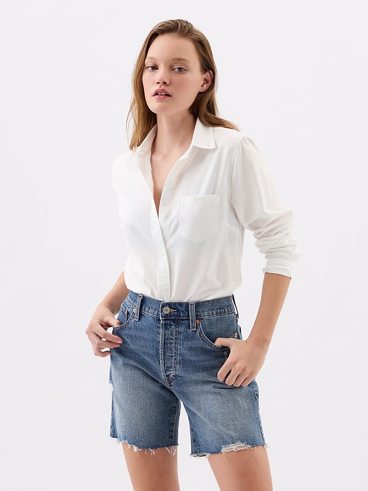GAP Hemd in Weiß günstig kaufen