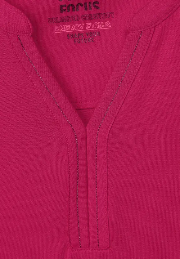 CECIL Langarmshirt mit Gummibund
