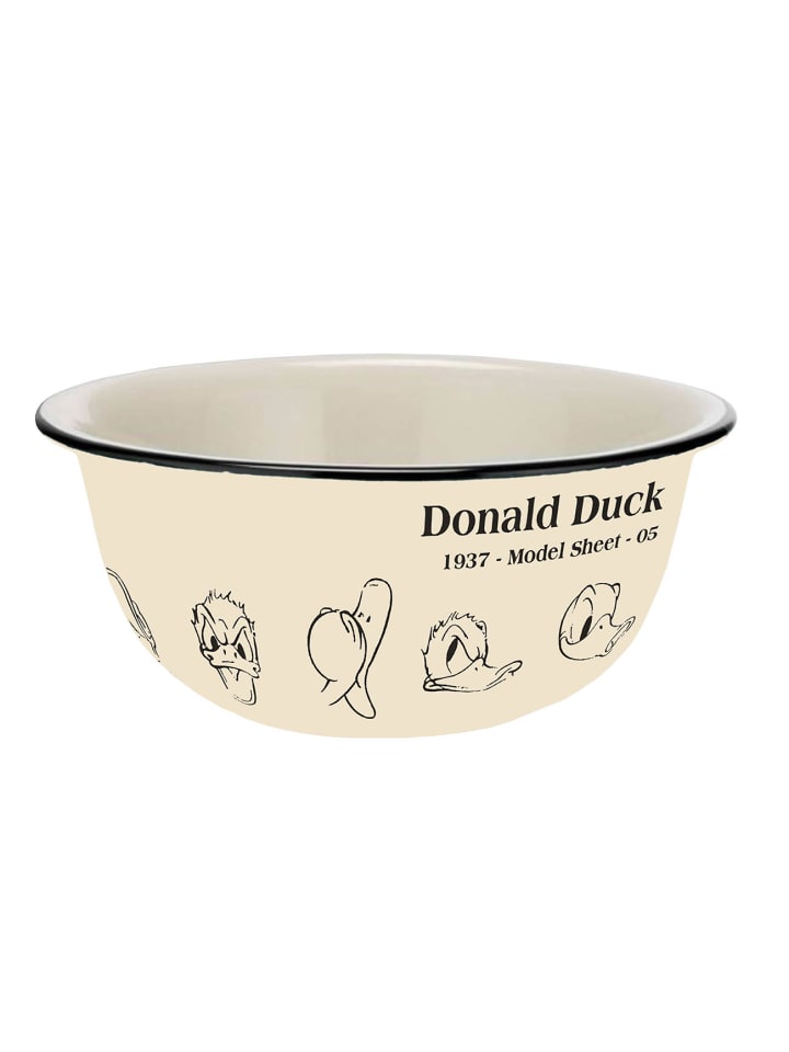 Geda Labels Müslischale Donald Duck Model Sheet Vintage in Beige - 600 ml günstig kaufen onesize