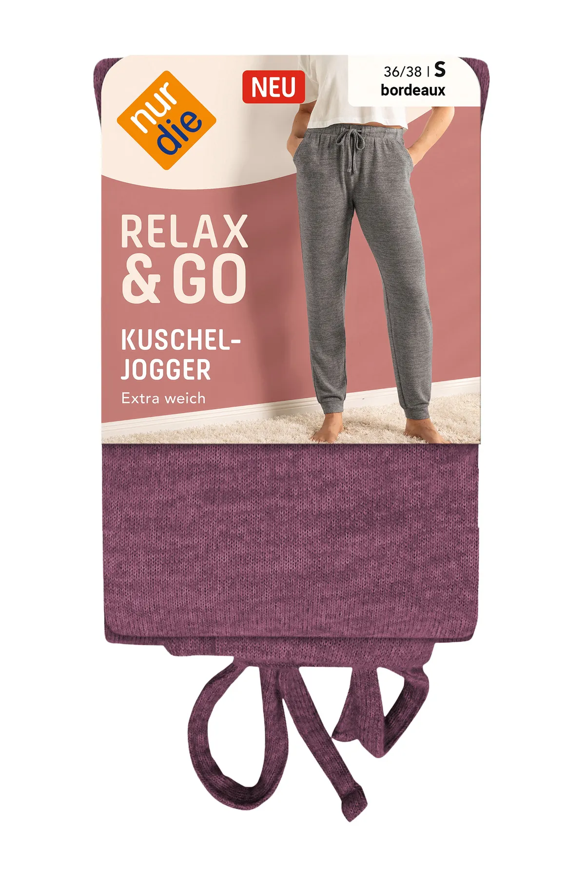NUR DIE  Jogginghose Relax & Go Kuschel-Jogger