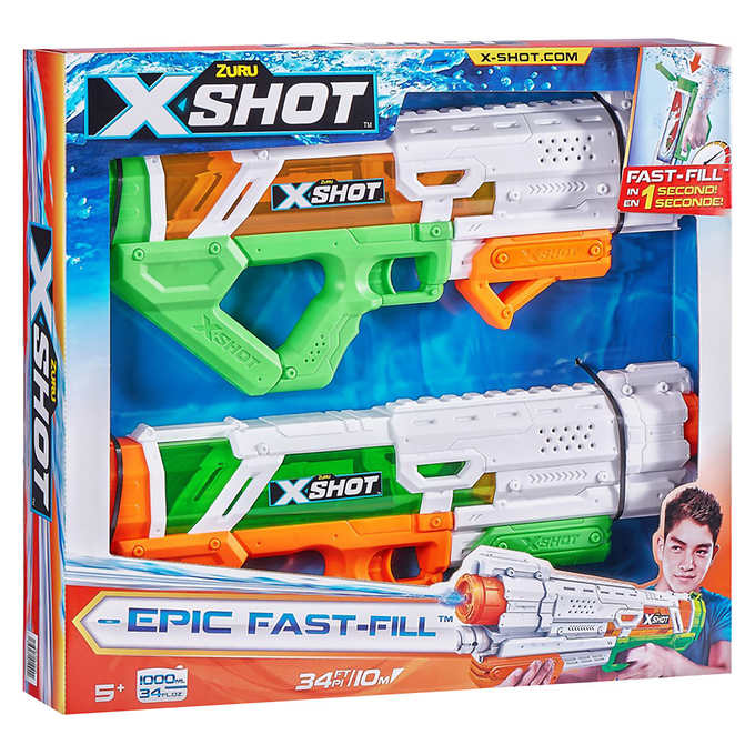Zuru X-Shot Epic Water Blaster 2-pack