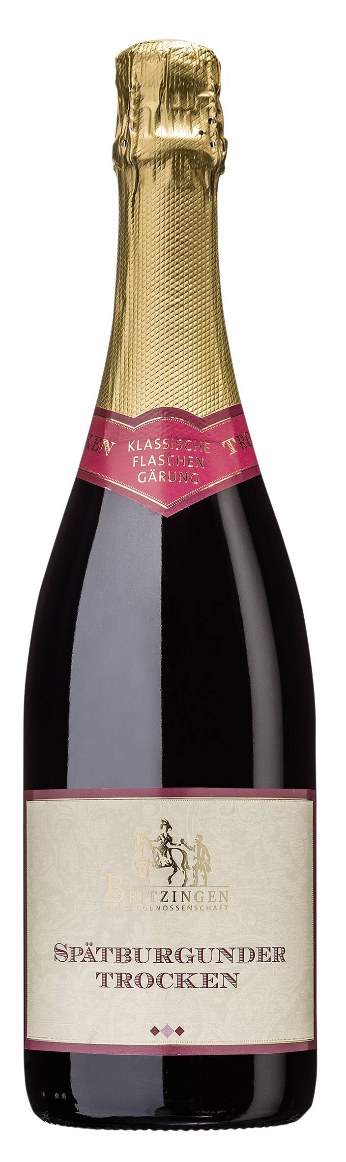 Winzergenossenschaft Britzingen/Markgräflerland Spätburgunder Sekt b.A. trocken 2020