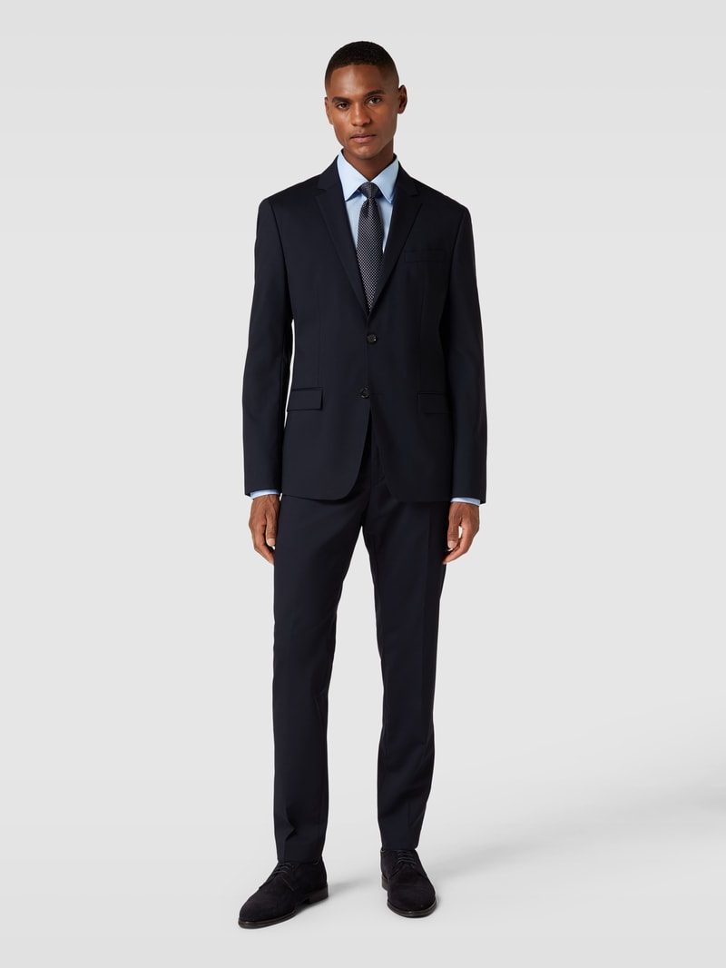 Slim Fit Business-Hemd mit Kentkragen Modell 'Hank Kent' in hellblau