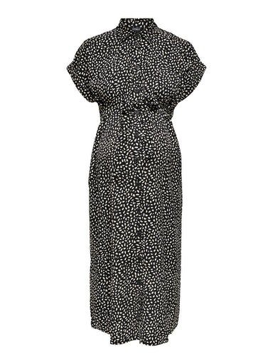 ONLY MATERNITY Umstandskleid OLMHANNOVER S/S SHIRT DRESS WVN NOOS