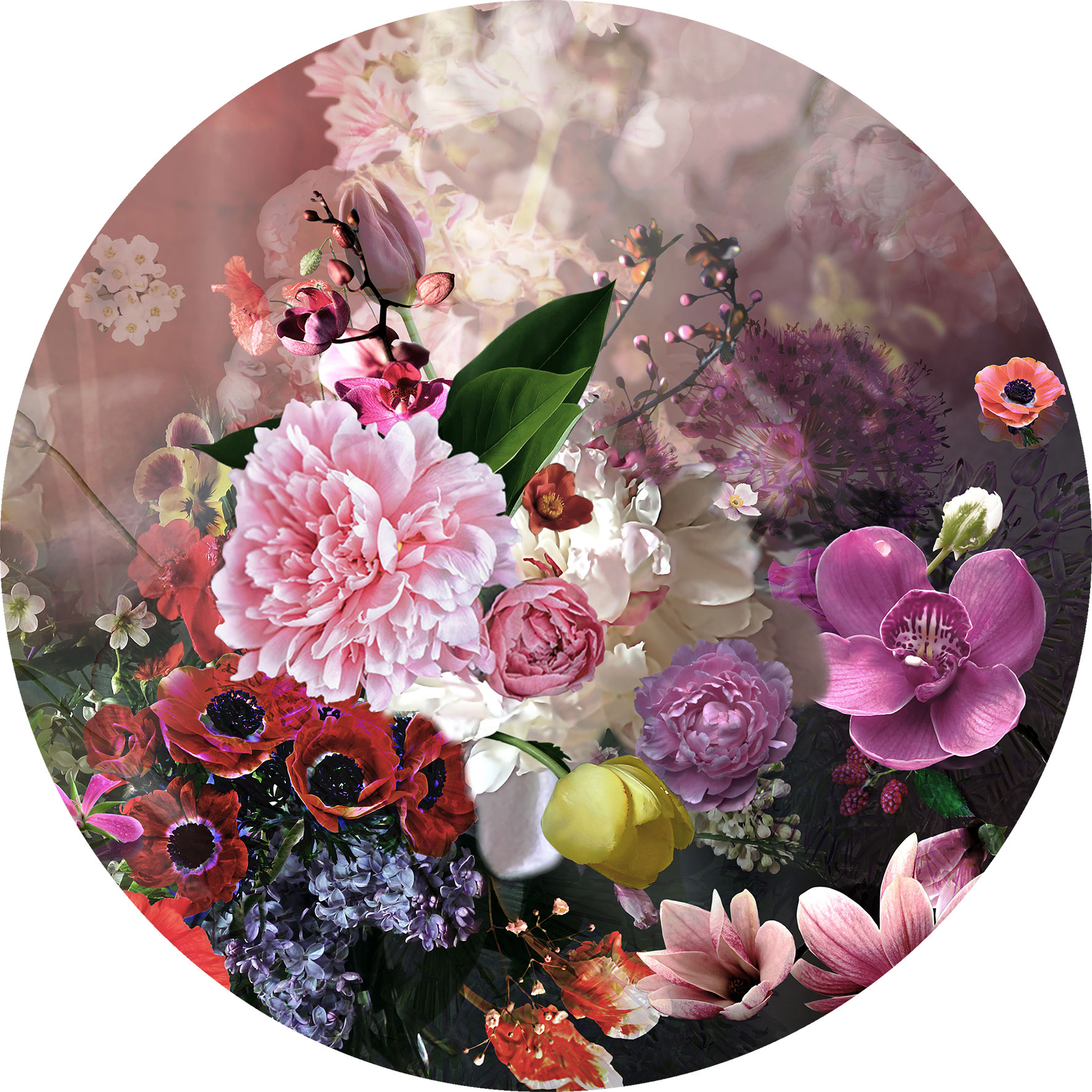 Pro ArtGlasbild rund 30cm