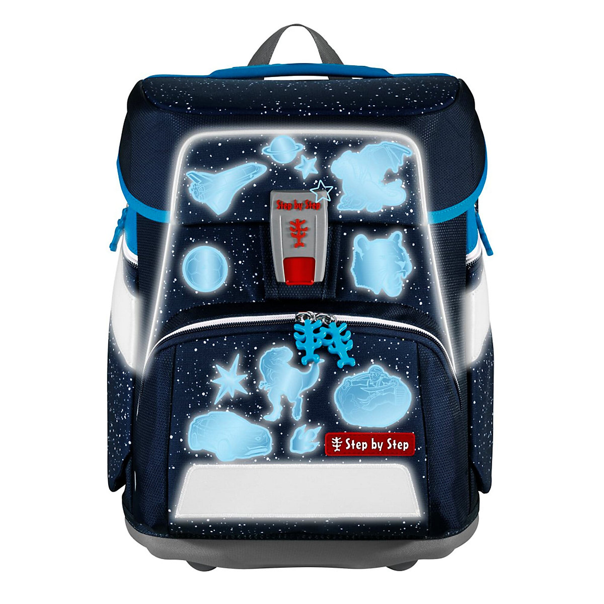 Reflektierendes Sticker-Set, blau