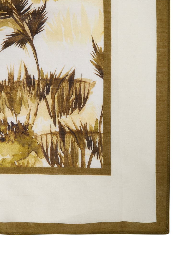 Pareo aus Baumwolle in sand
