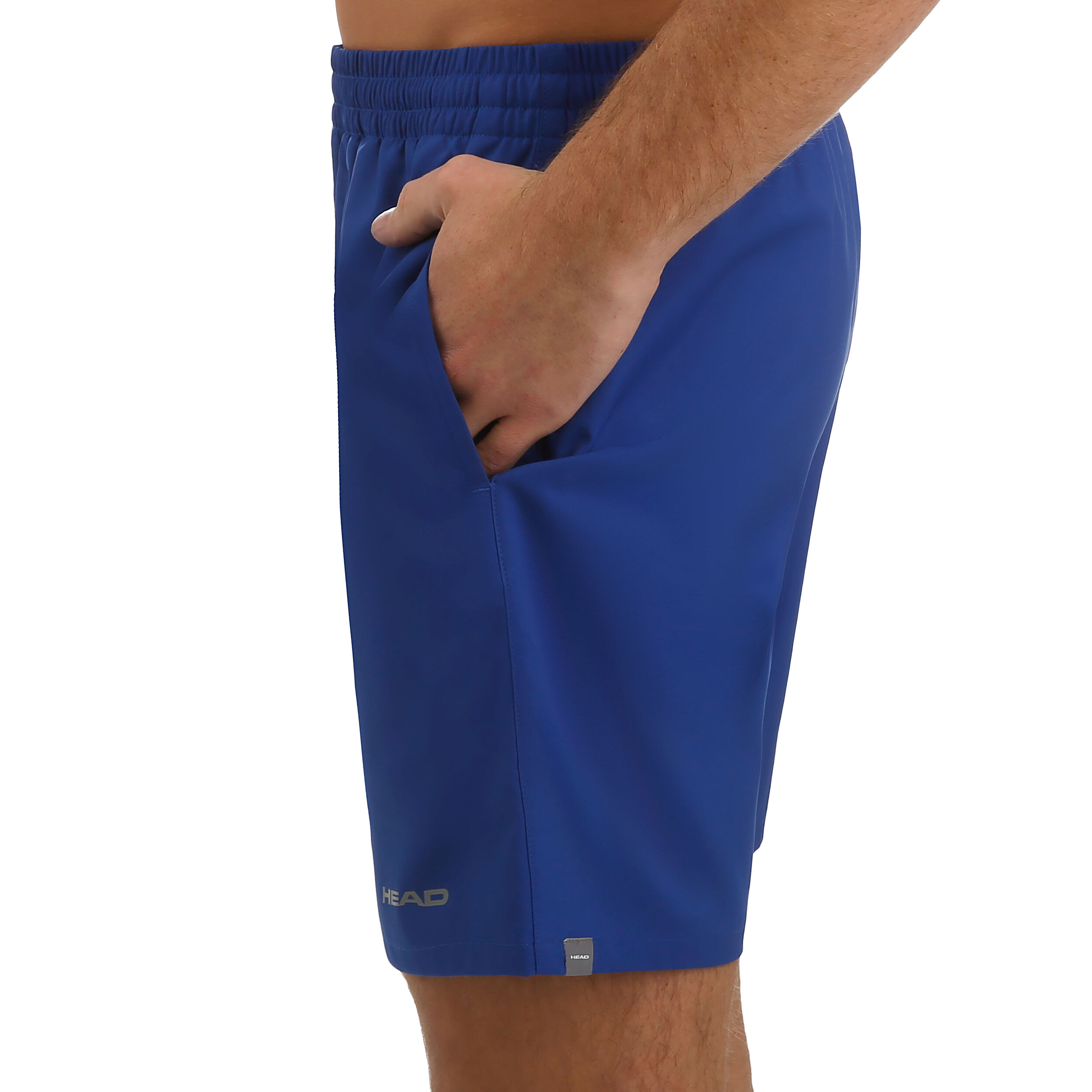 Club 7in Shorts Herren - Blau, Silber