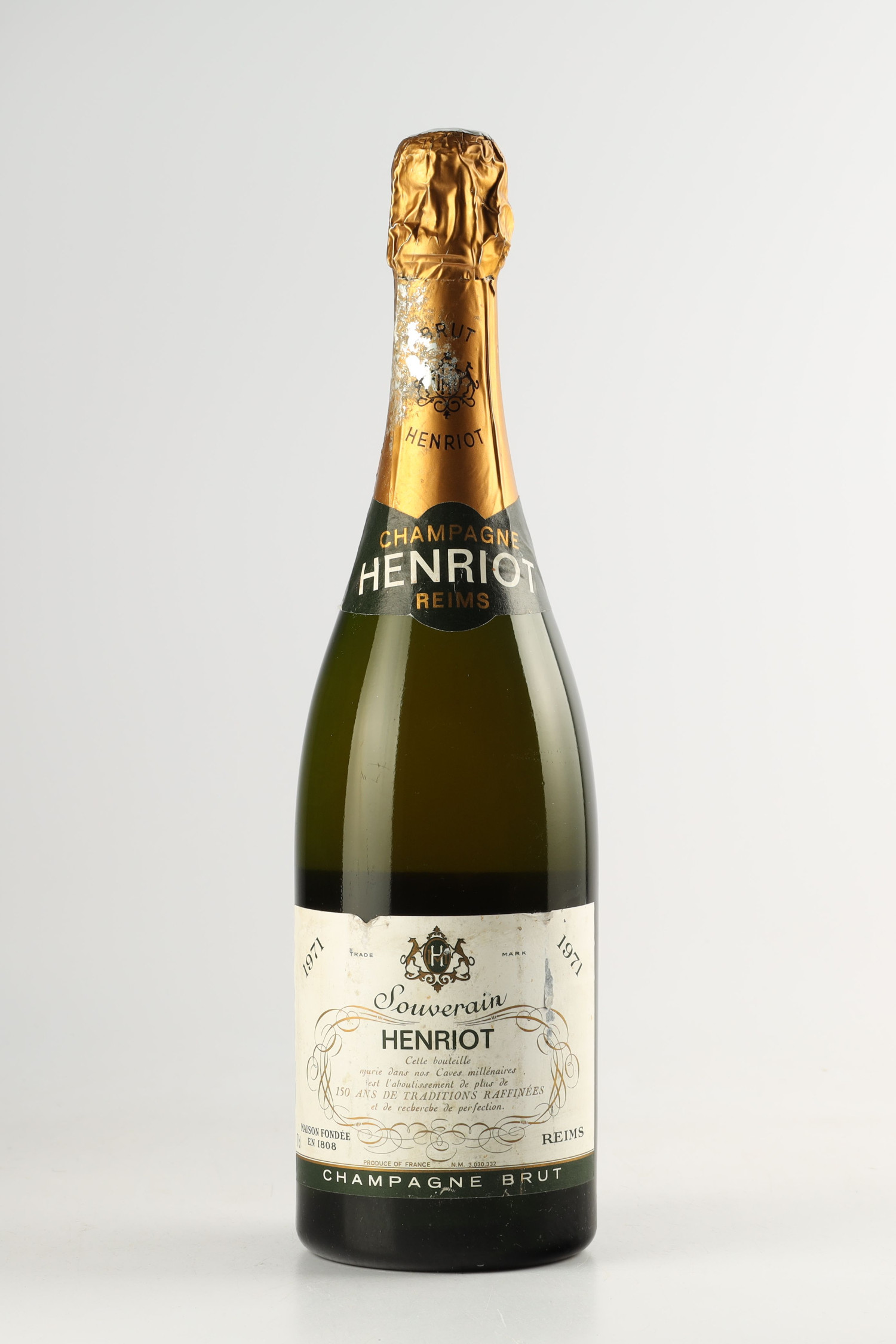 Henriot Brut Souverain 1971, Champagne