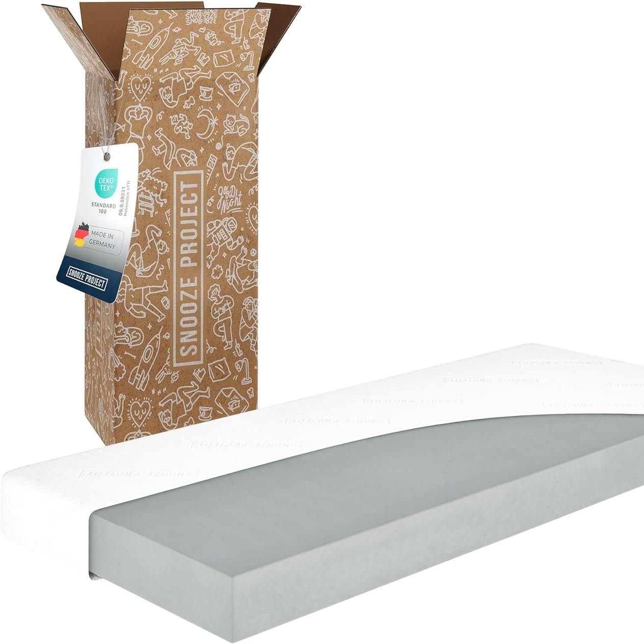 Komfortschaummatratze Snooze Project Basic Matratze weich, Snooze Project, 100 Nächte Probeschlafen, Hergestellt in Deutschland