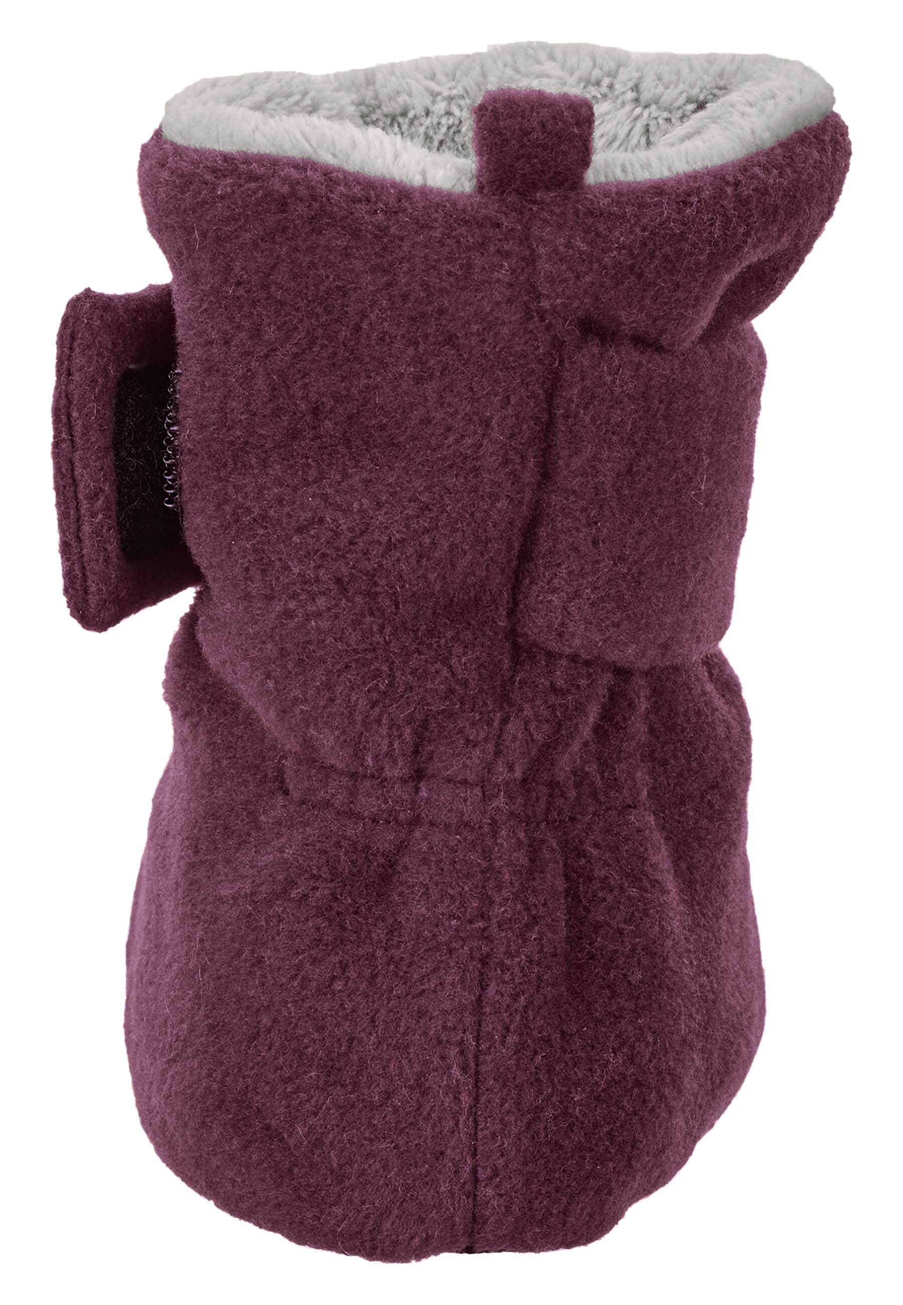 Baby-Schuh aus Microfleece mit Klettverschluss