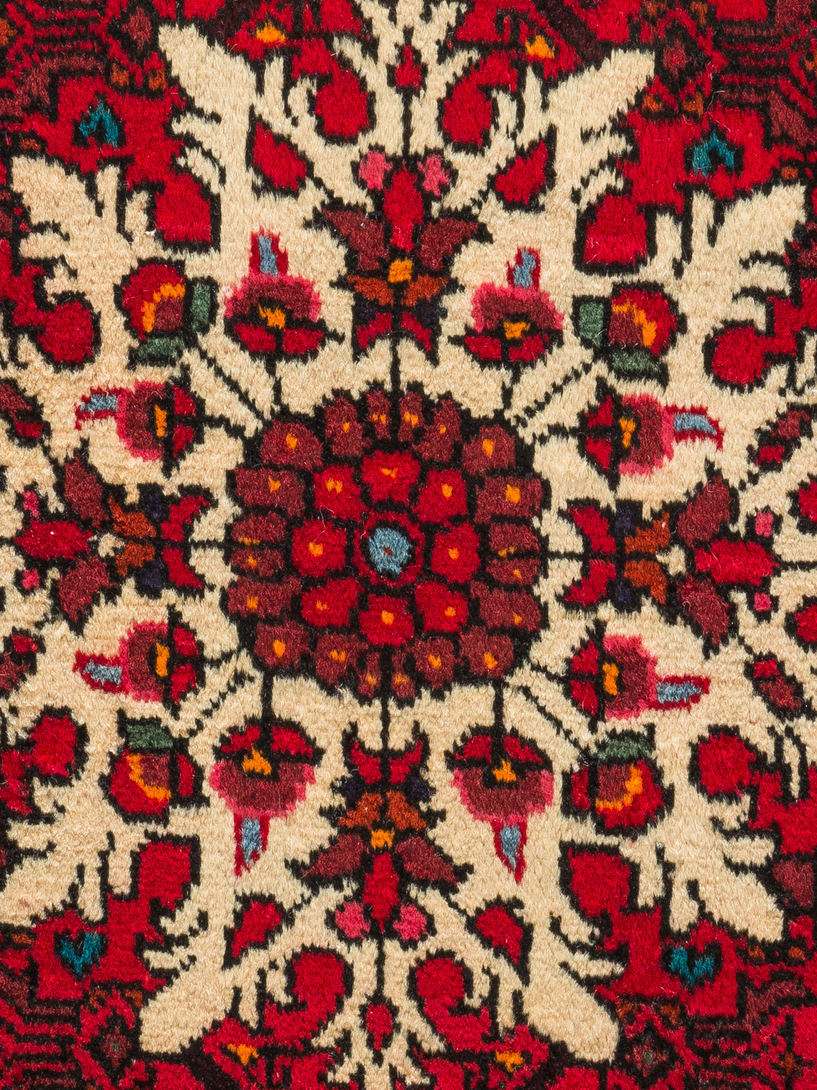 Hosseinabad Hamadan ca. 110 x 160 cm, Unikat / Einzelstück