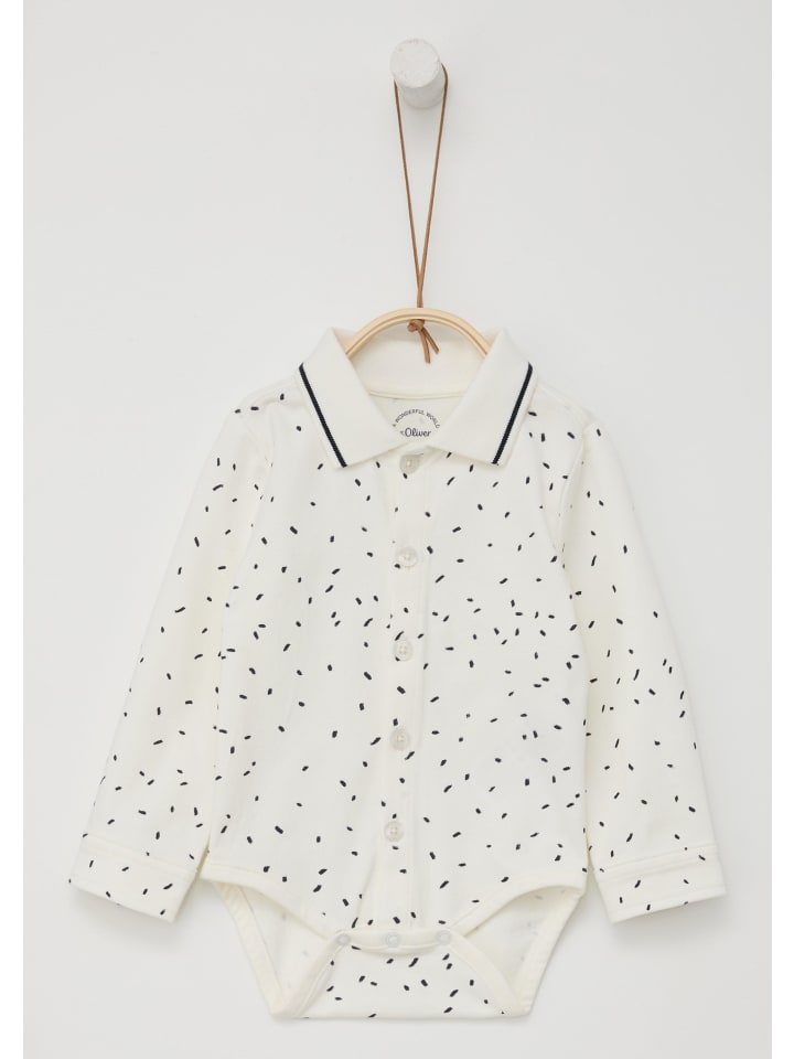 s.Oliver T-Shirt Body langarm in Creme günstig kaufen