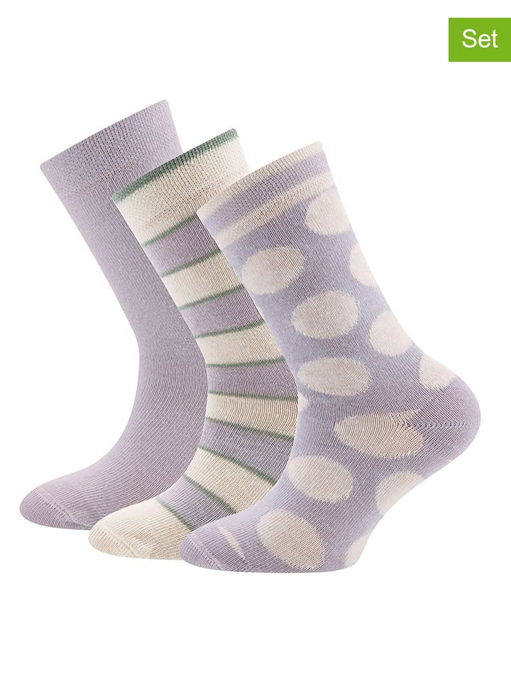 ewers 3er-Set: Socken in Lila günstig kaufen