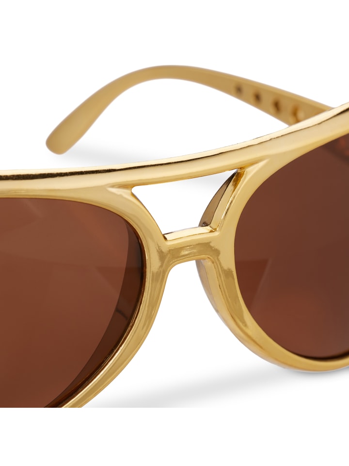 relaxdays 5 x Partybrille in Gold günstig kaufen onesize