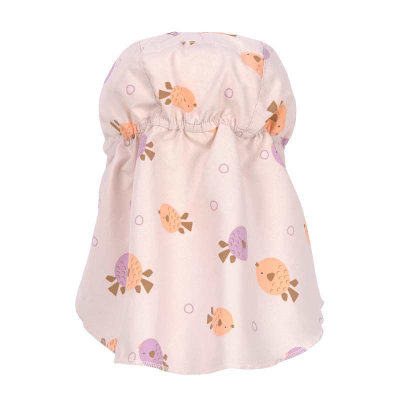 Casquette protège nuque 6-18 mois Poisson rose Lässig