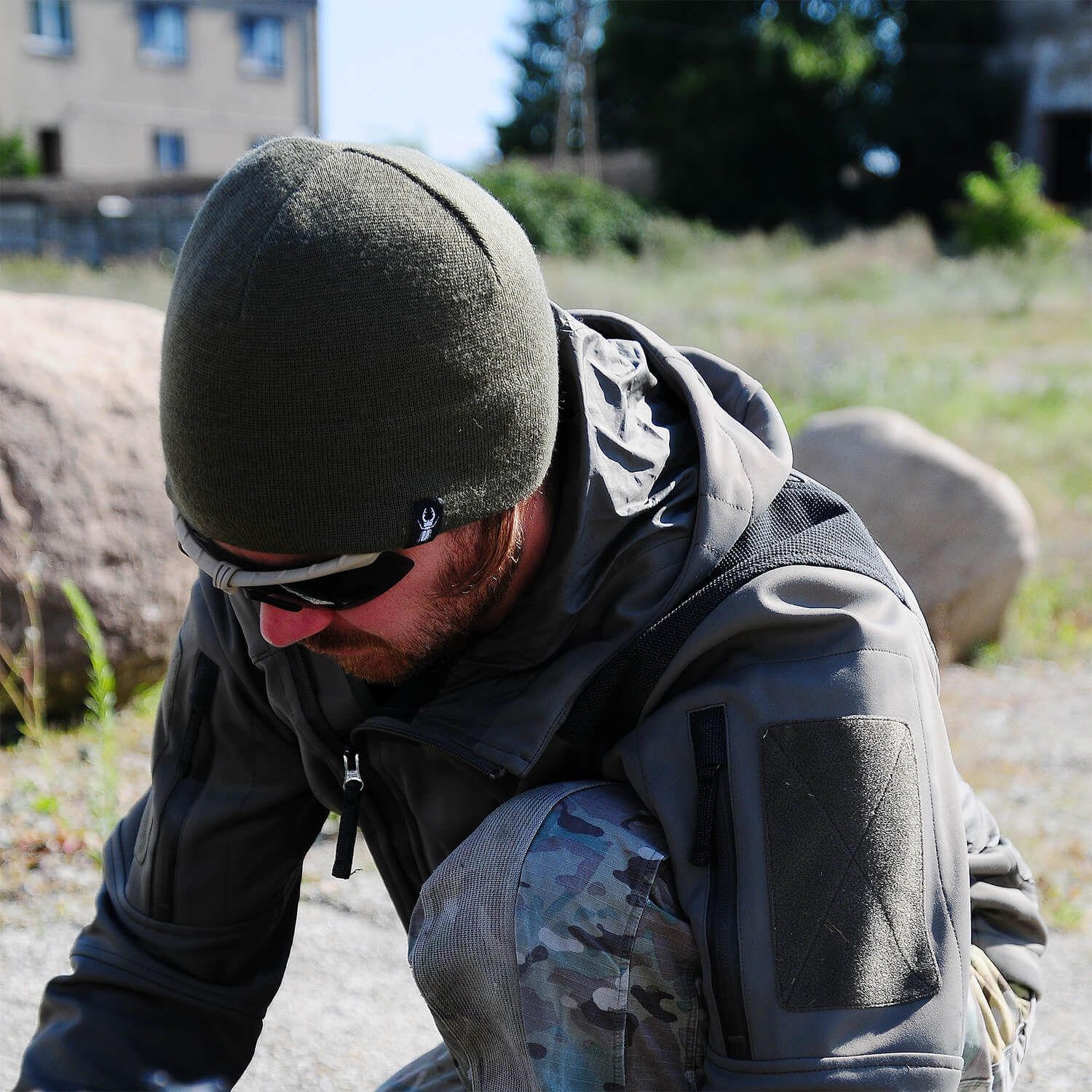 Comando Beanie mit Fleecefutter
