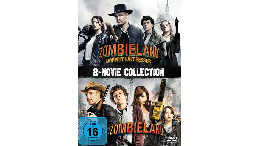 Zombieland 1 & 2  [2 DVDs]