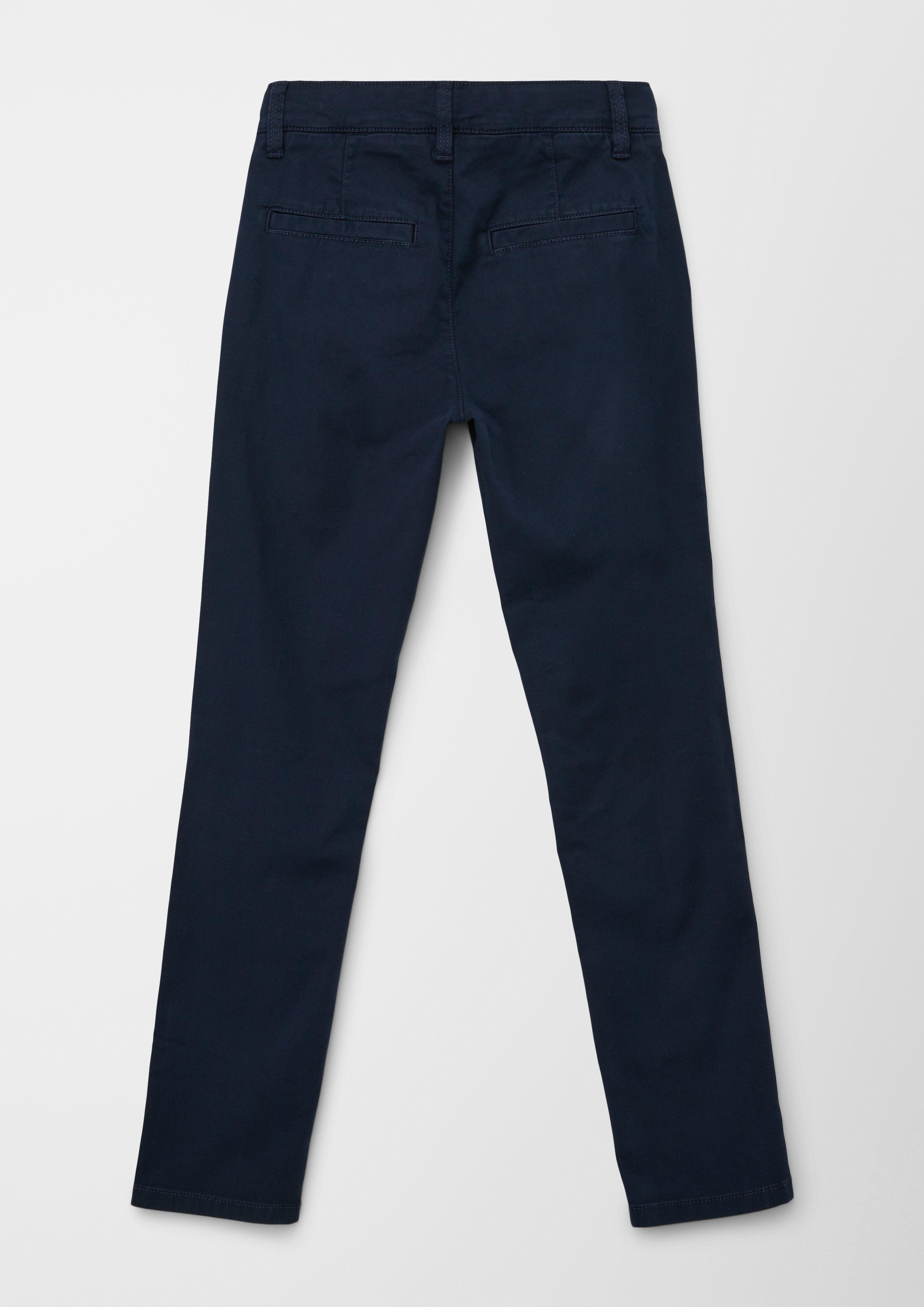 Slim: Hose mit Dobby-Struktur  2128573-5952