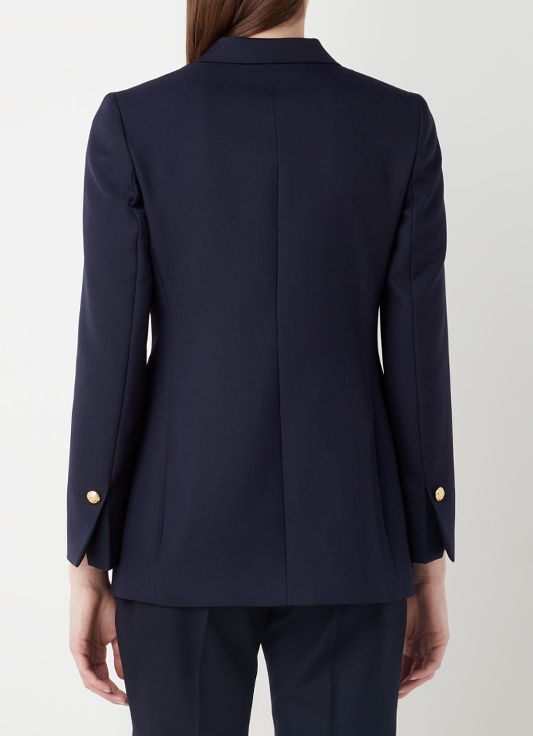 Blazer doppiopetto LKBennett Mariner con tasche a filetto