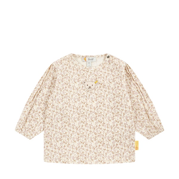Tunika langarm, beige für Mädchen