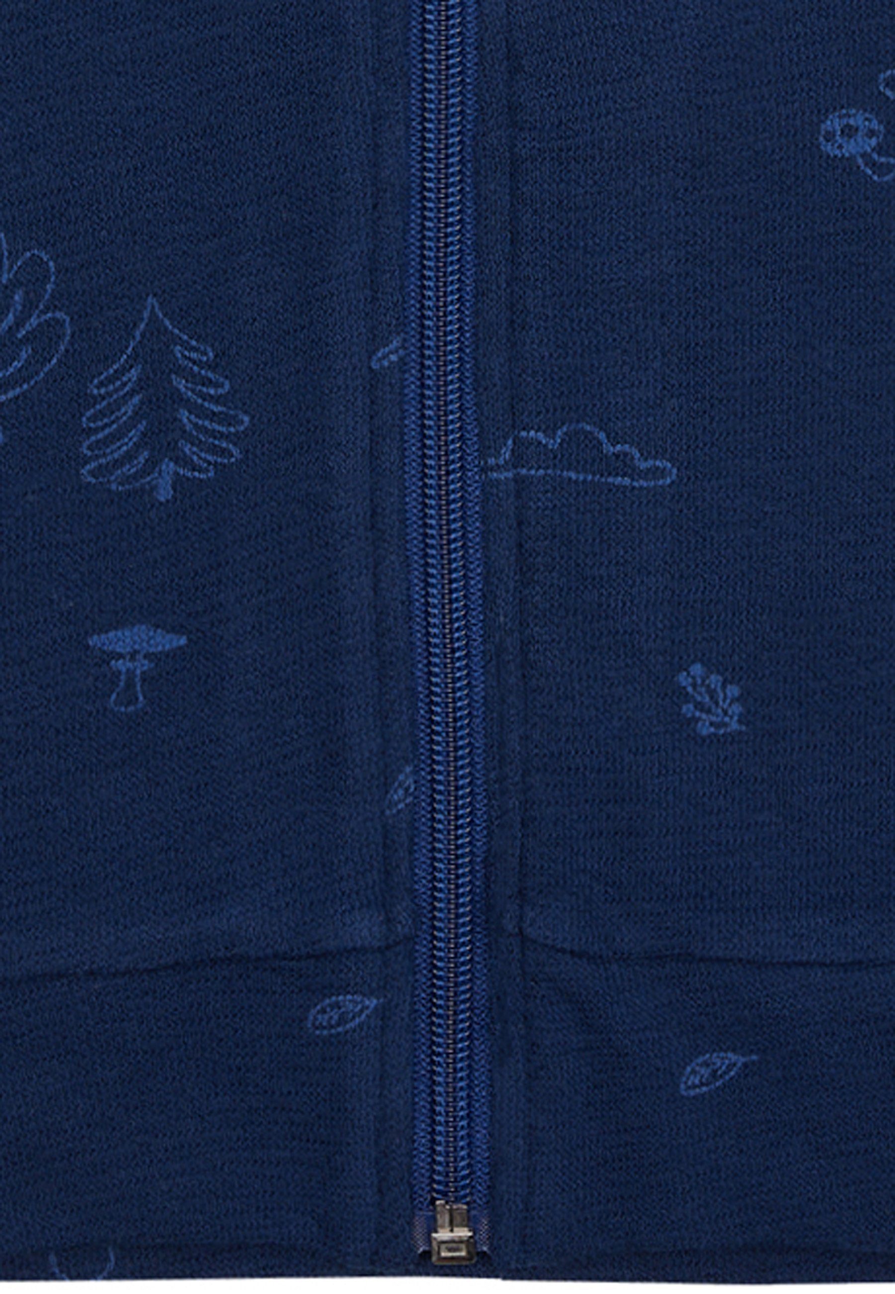 loud + proud Strickjacke Warmer Strukturstrick GOTS zertifizierte Bio-Baumwolle