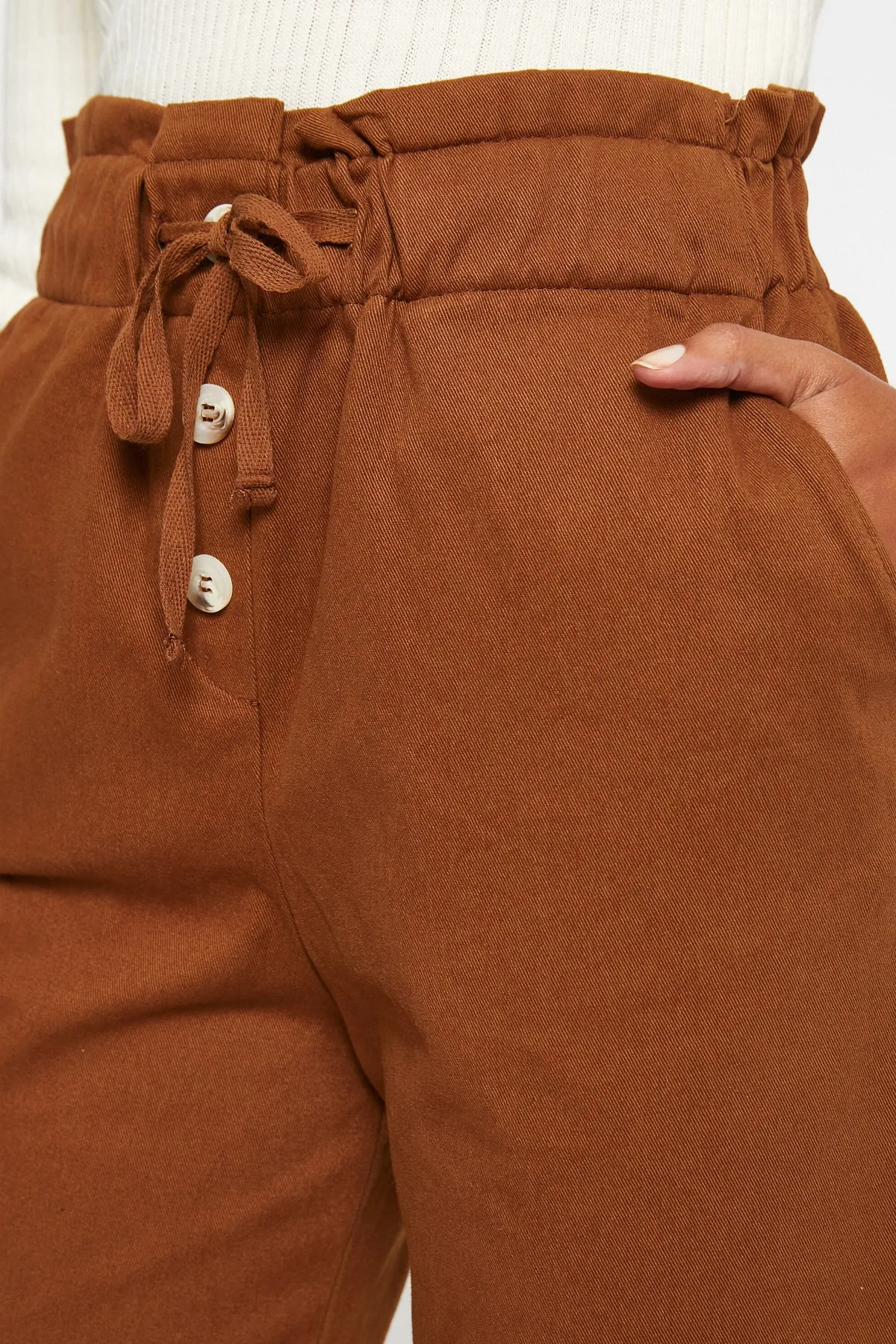 Koton  Hellbraune Damenjeans 3WAL40108IW
