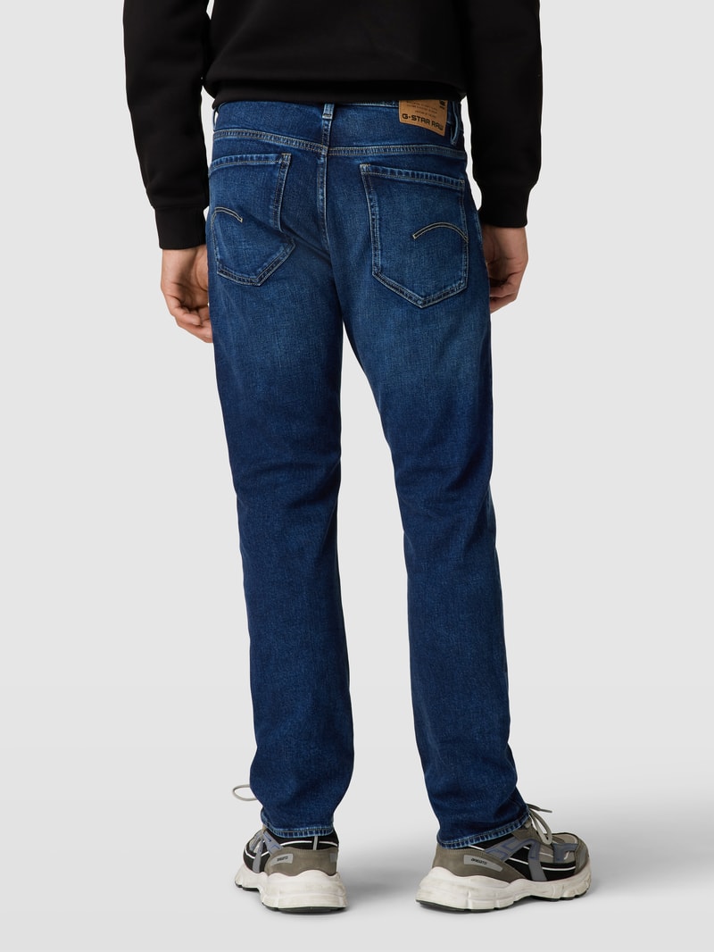 Straight Leg Jeans im 5-Pocket-Design Modell 'Mosa' in jeans
