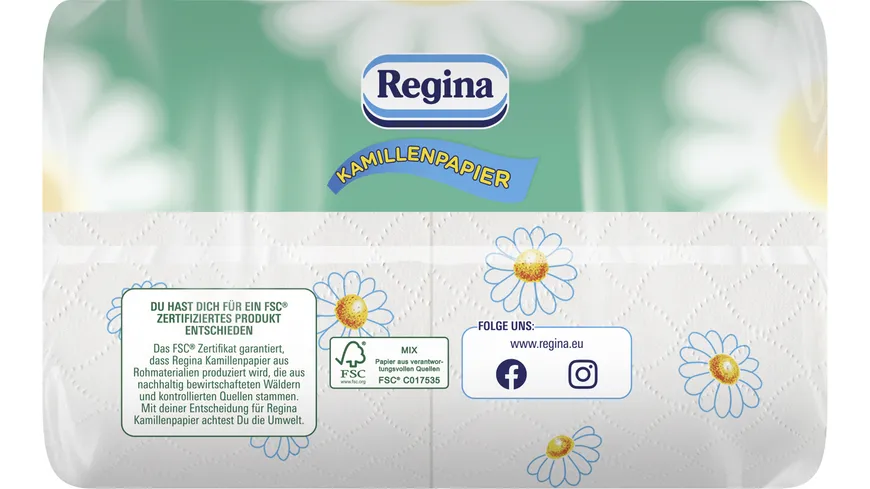 REGINA Kamillenpapier Toilettenpapier