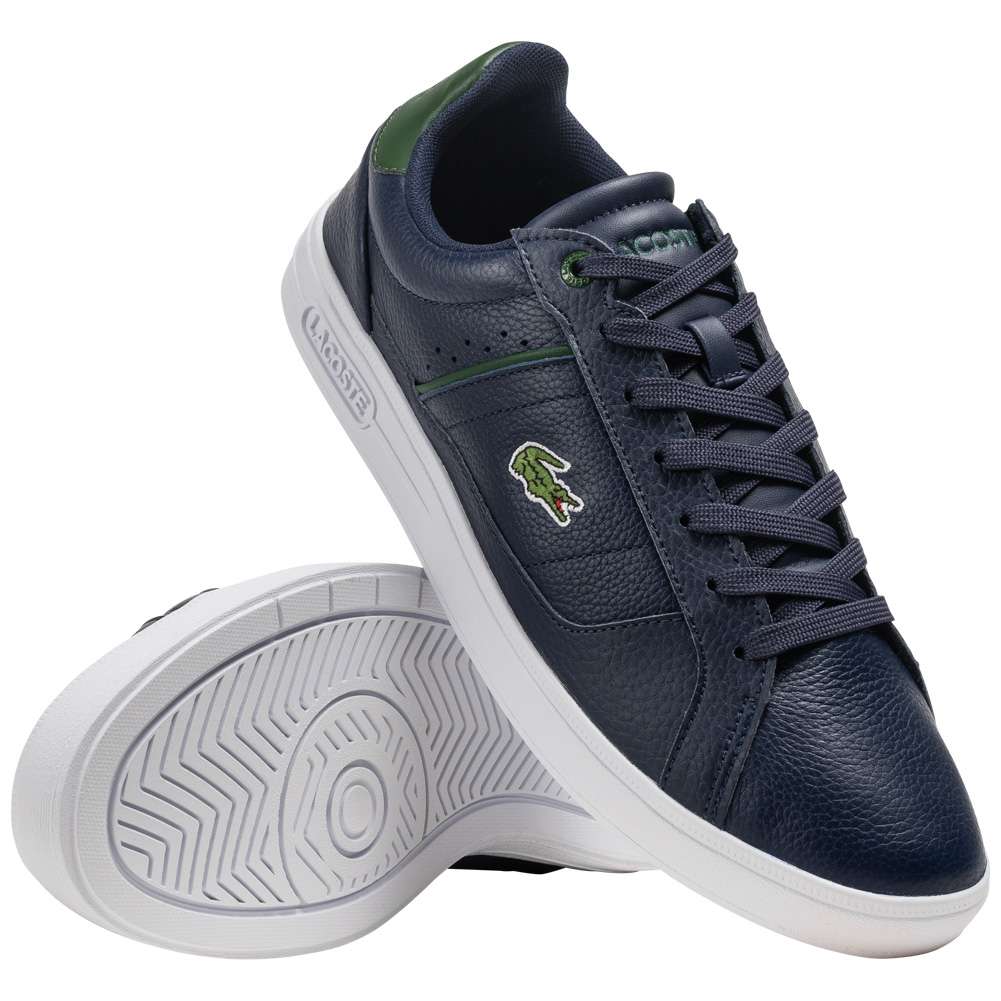 LACOSTE Europa Pro 123 4 Herren Leder Sneaker 745SMA00657B4