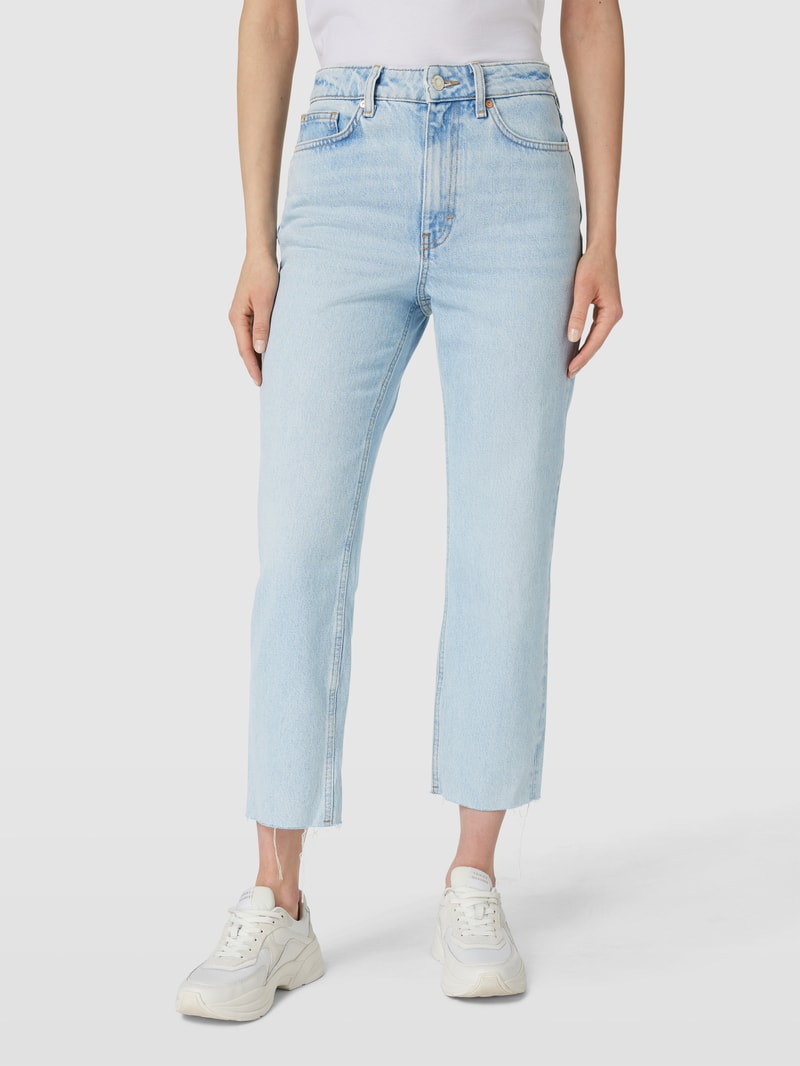 Jeans im 5-Pocket-Design Modell 'IRENE' in hellblau