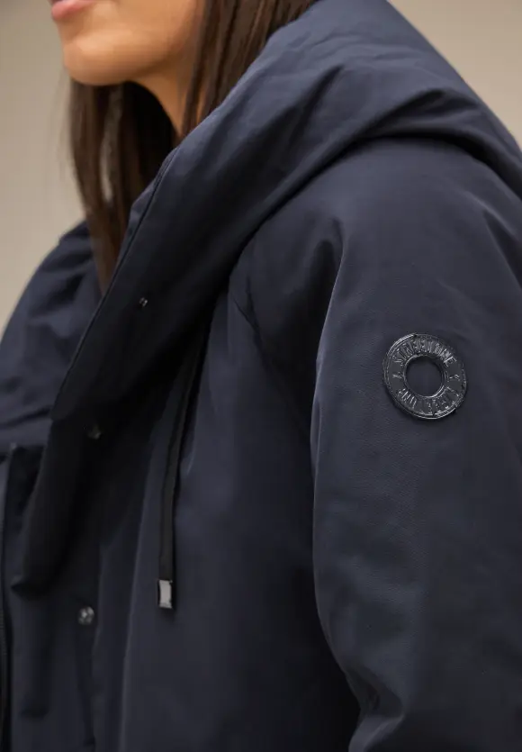 Street One Langer Parka mit Kapuze