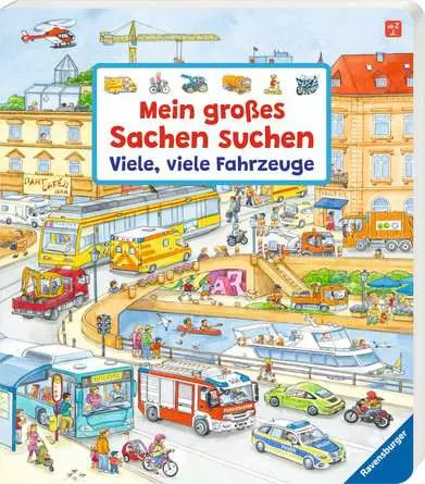 Mein großes Sachen suchen: Viele, viele Fahrzeuge