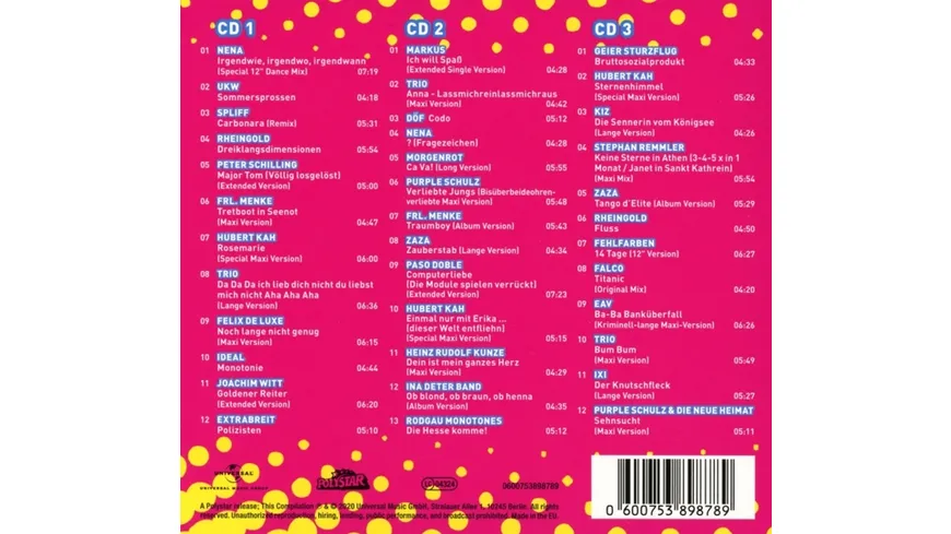 Fetenhits NDW Maxi Classics-Best Of