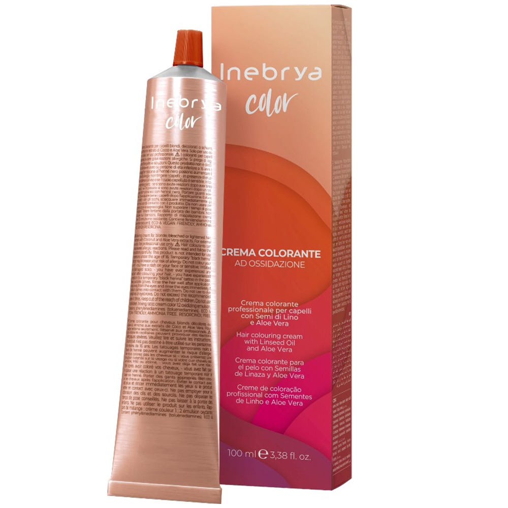 Inebrya Color 3/10 dunkelbraun indigo blau 100 ml
