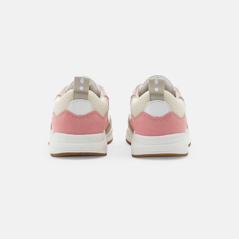 Baskets running beige bébé fille