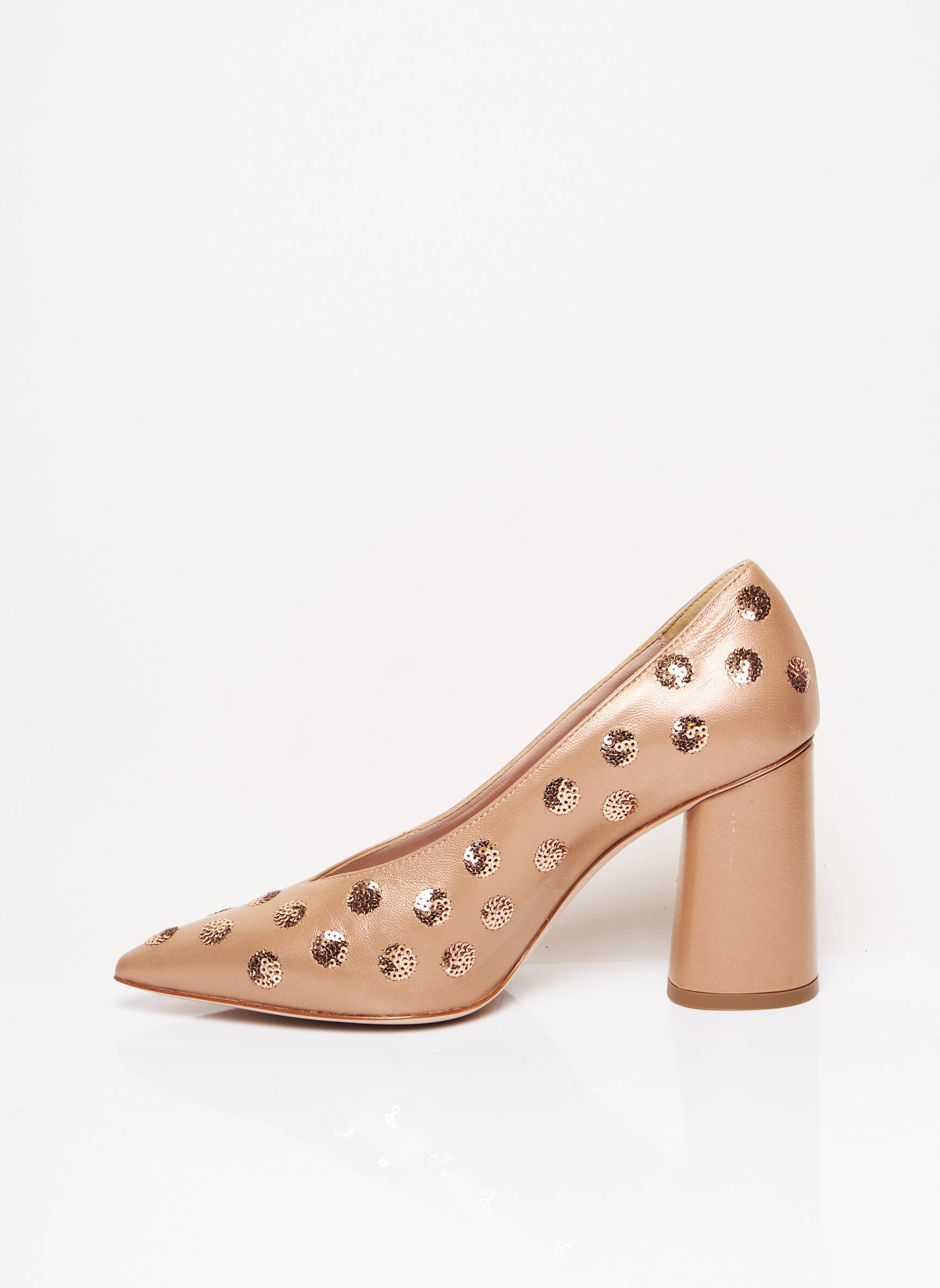 Franco Russo Napoli Escarpins Femme couleur beige