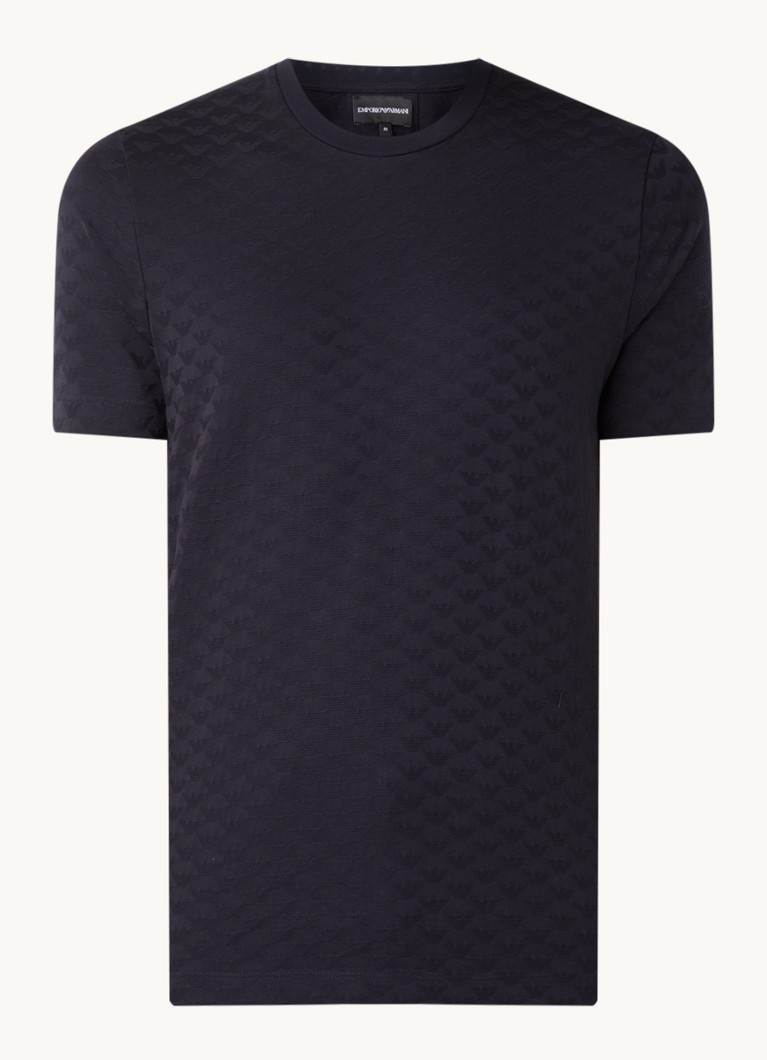 Tricou Emporio Armani cu logo imprimat